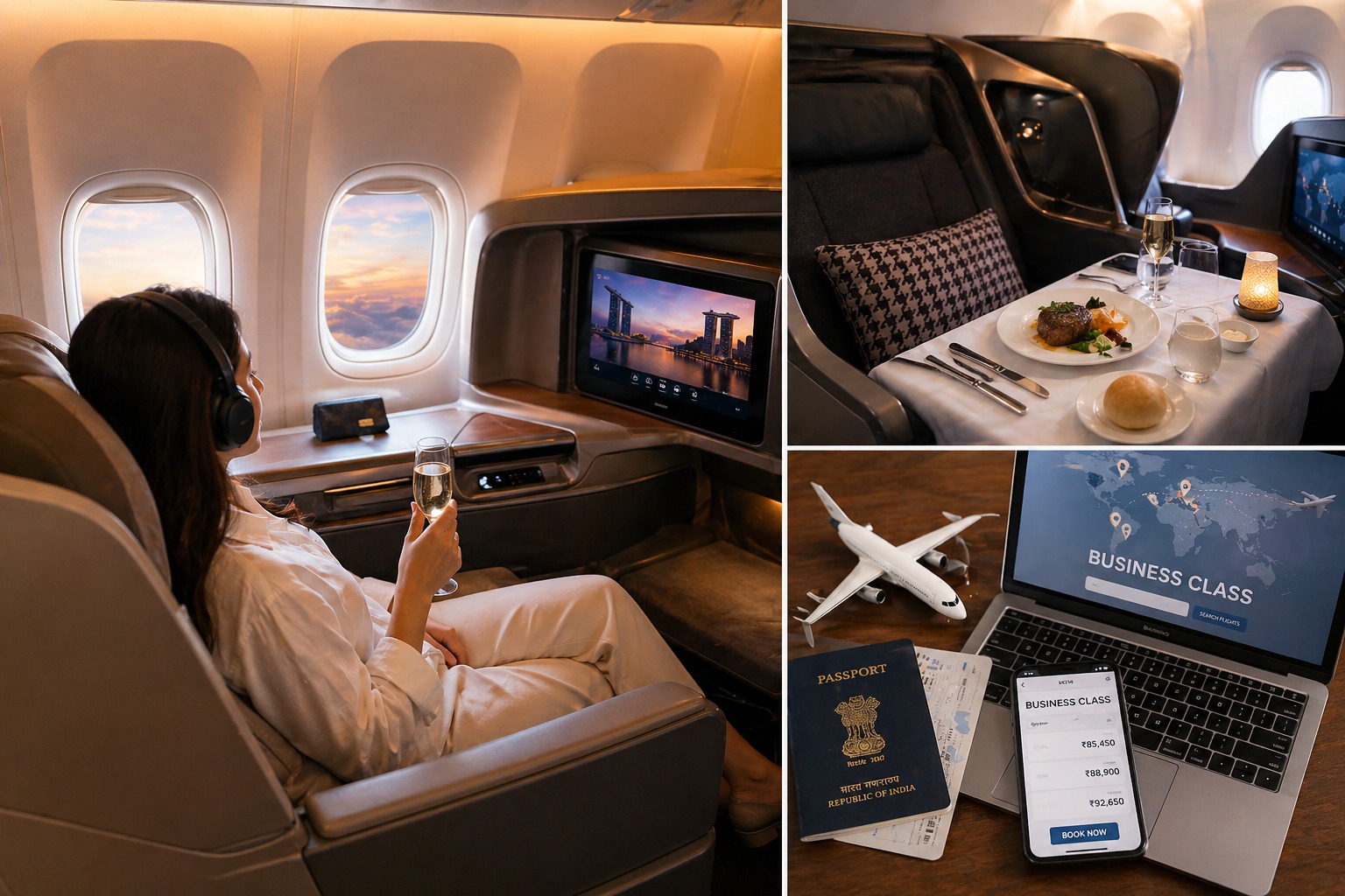 Business Class Flights from India